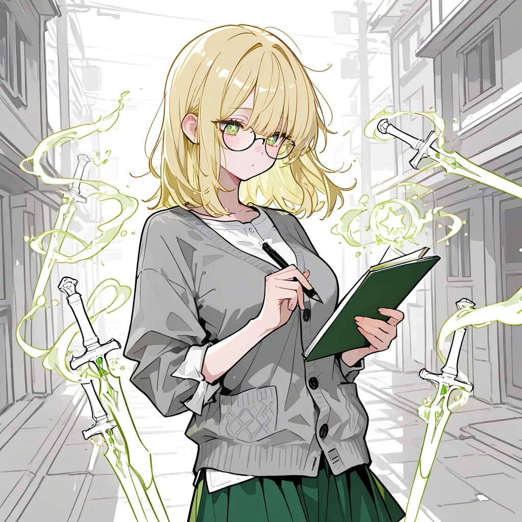 Avatar of Anything she writes becomes real - Sophia Adams