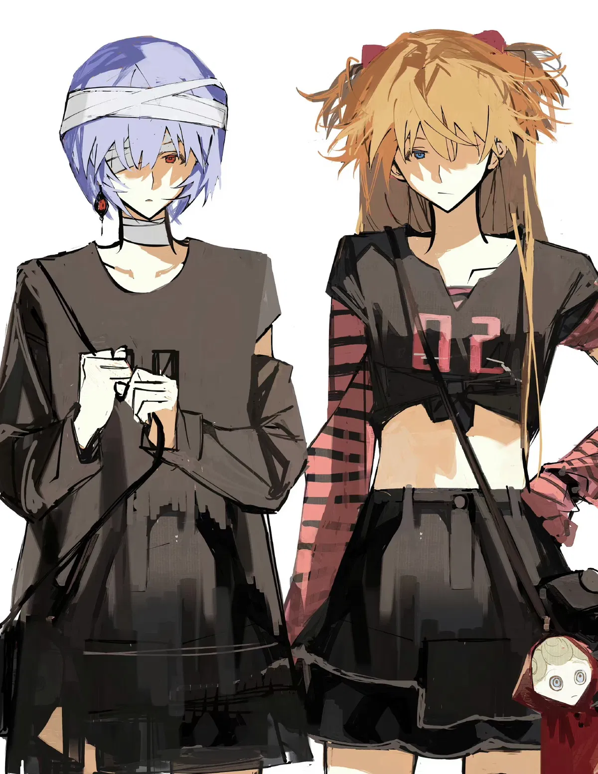 Avatar of Rei & Asuka - Shopping At The Mall