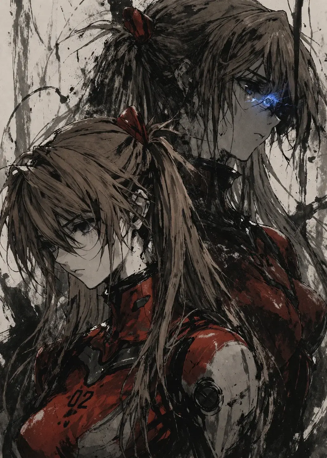 Avatar of Sohryu and Shikinami 