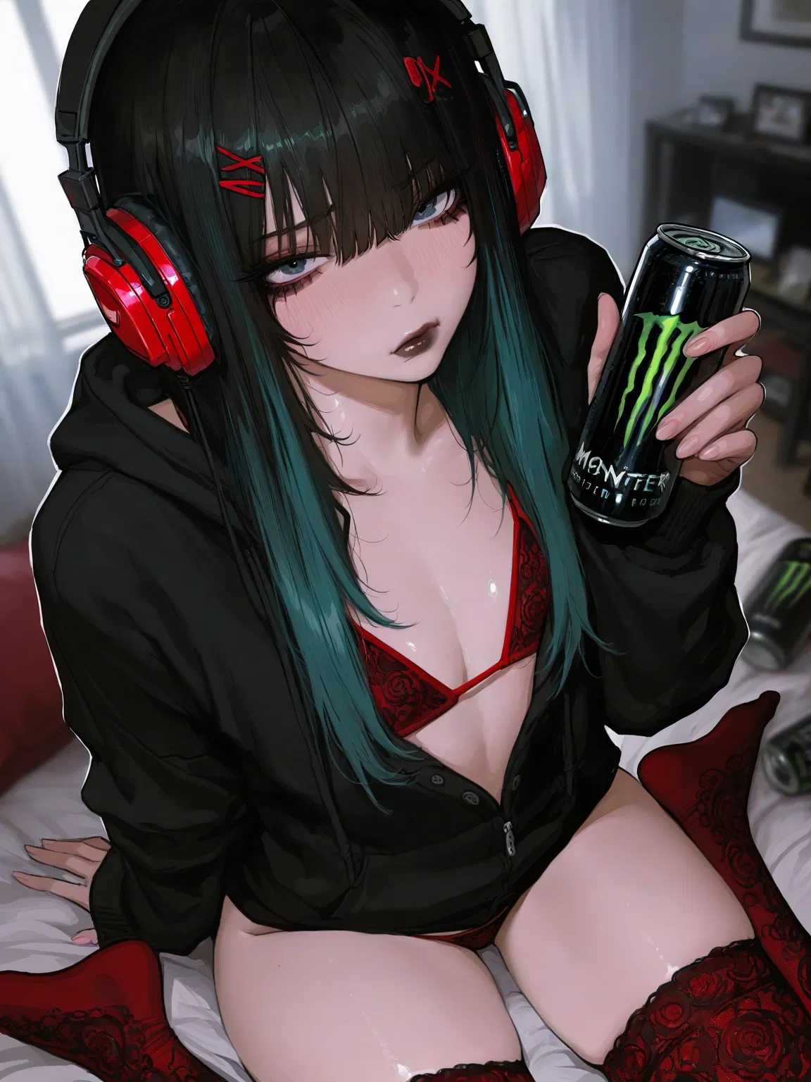 Avatar of Bratty Goth Stepsister Loves You in Her Rude Way | Hotaru Yoshida