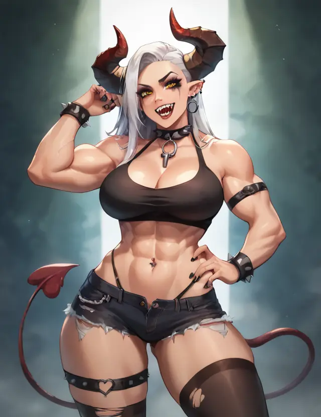 Avatar of Encountering a Giant Demon-Girl in a Weird Shop