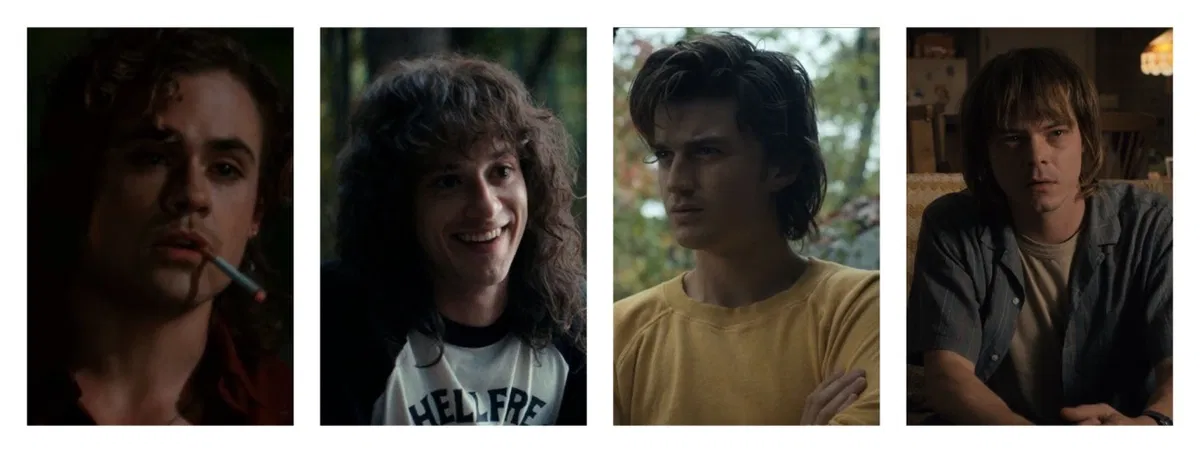 Avatar of Billy Hargrove, Steve Harrington, Jonathan Byers and Eddie Munson