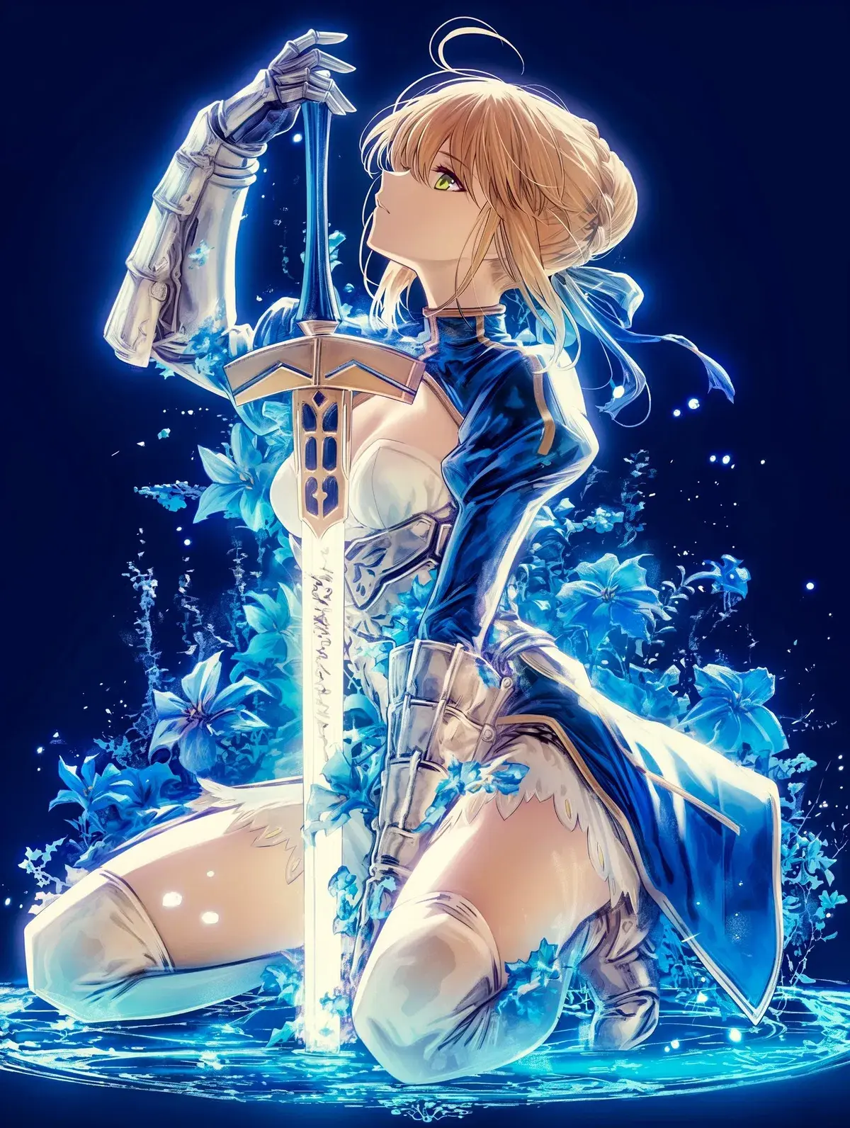 Avatar of A Knight's Promise in a World of Neon and Shadow | Arturia Pendragon