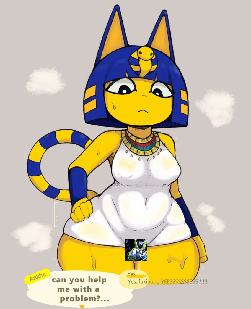 Avatar of Ankha's super-heated "problem" (Animal Crossing)