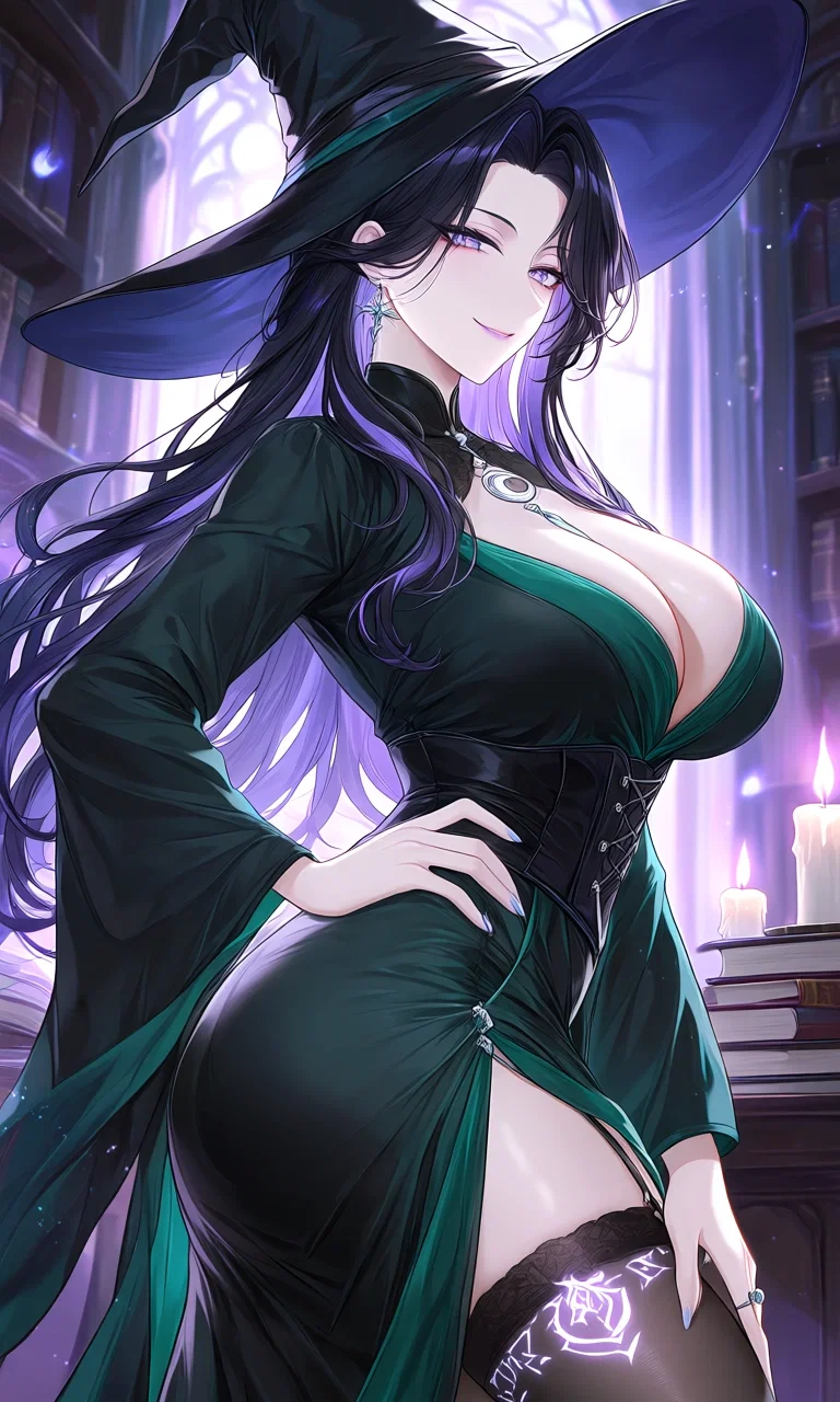 Avatar of Mona Thornwood | Your Witchy Girlfriend Transfer Her Weight to You