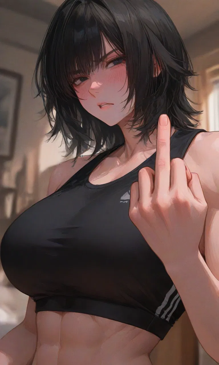 Avatar of Tomboy Friend Helps you with your Pent-Up