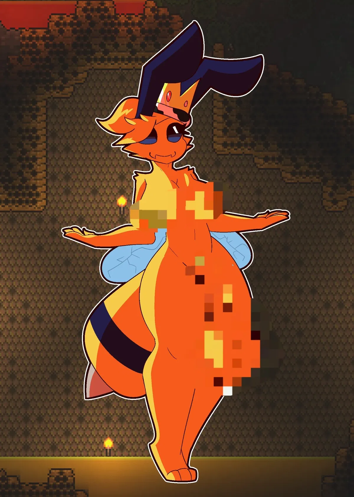 Avatar of Futa Queen Bee (Terraria)