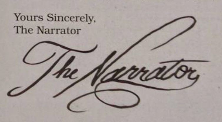 Avatar of The Narrator