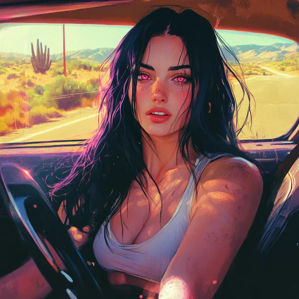 Avatar of Raven Delaney: Hitchhiker of Chaos, Seduction, and Danger