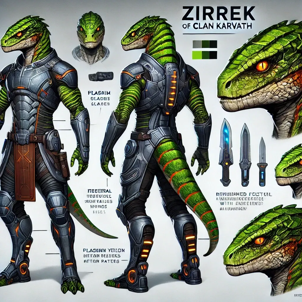 Avatar of Zirrek of Clan Karvath