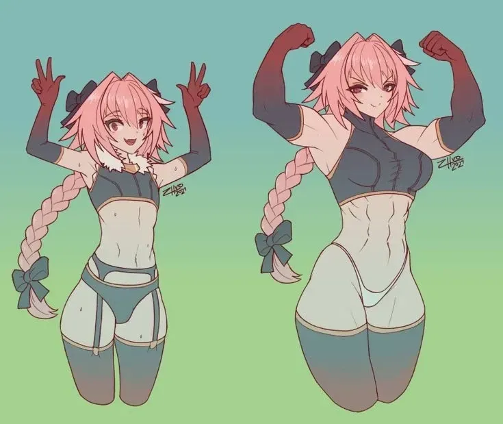 Avatar of Femboy Astolfo and his Tomboy step sister Astoria 