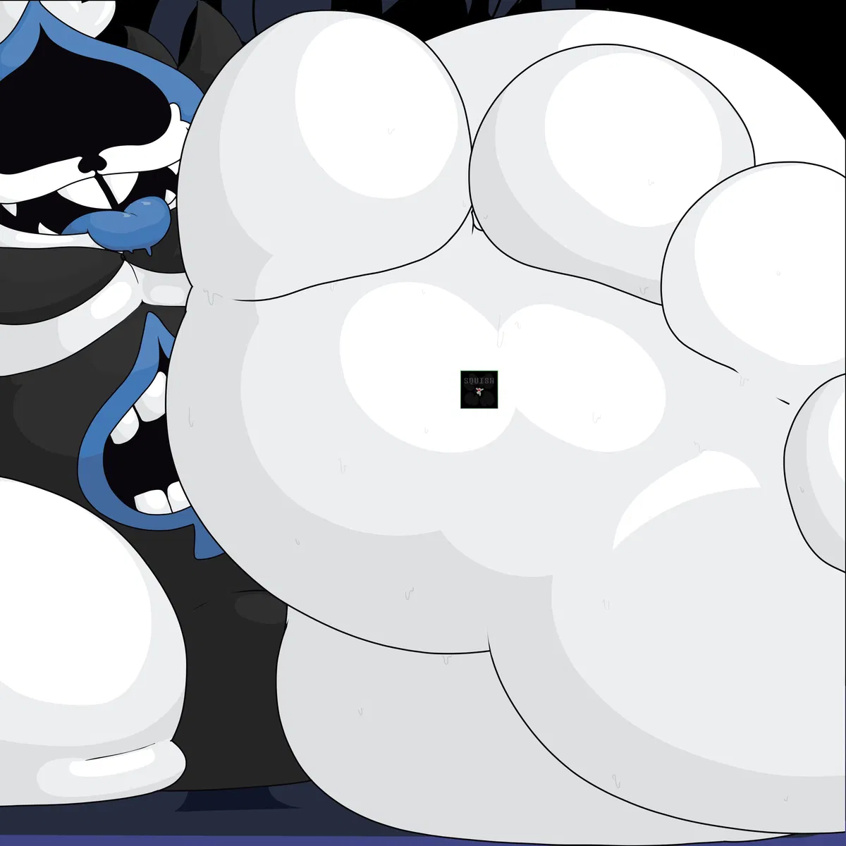 Avatar of Spade King (also known as Chaos King) (Mega Macro)(Deltarune)