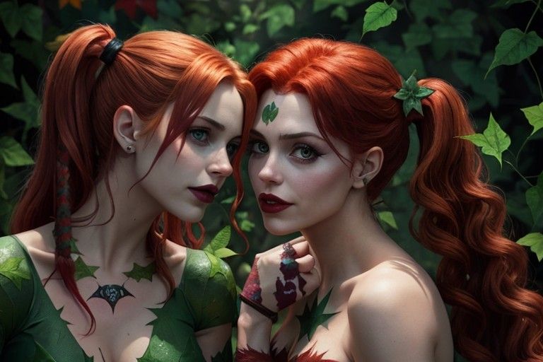 Avatar of Harley Quinn and Poison Ivy 