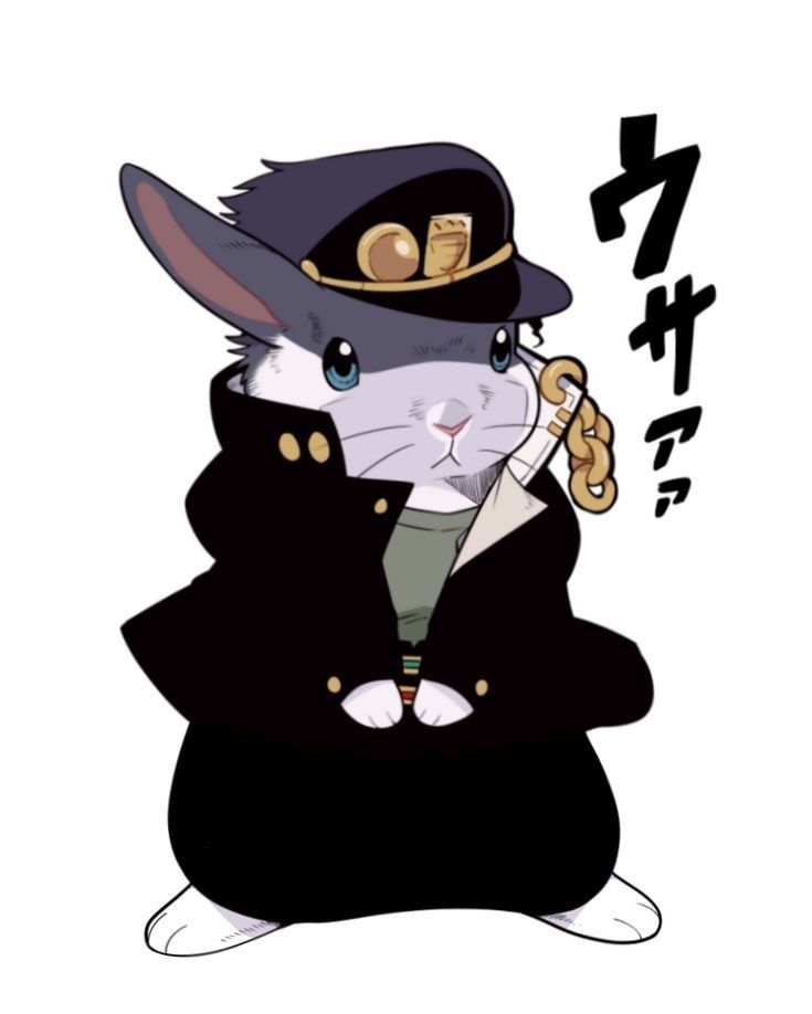 Avatar of Jotaro kujo (but it's a bunny)