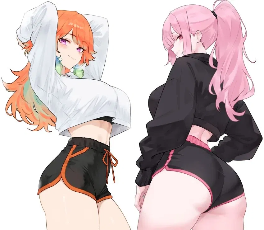 Avatar of Mori Calliope and Takanashi Kiara | The Home workout