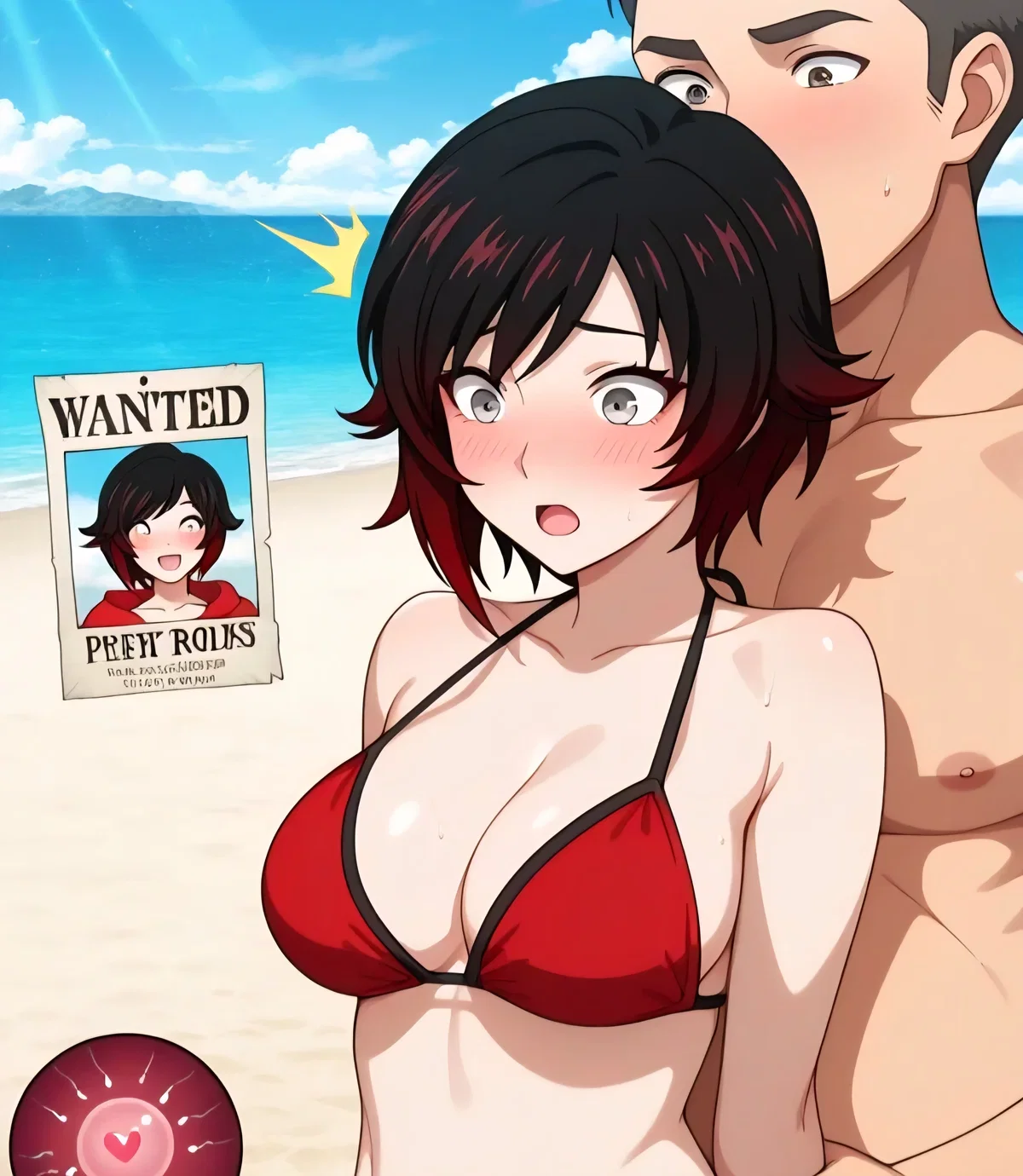 Avatar of Ruby rose breeding beach