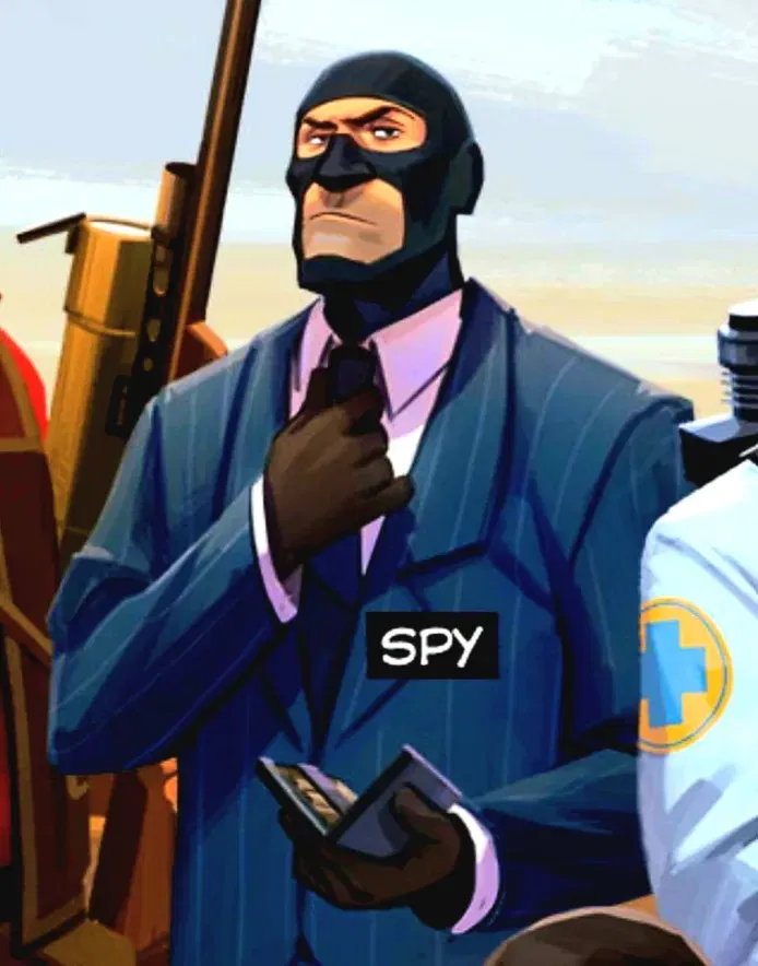Avatar of BLU Spy (TF2)[BLU Spy incident]