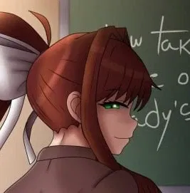 Avatar of Monika (Doki Doki Literature Club)