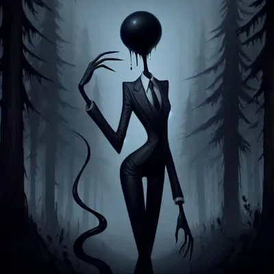 Avatar of quiet cryptid lady whose head is an infinite void