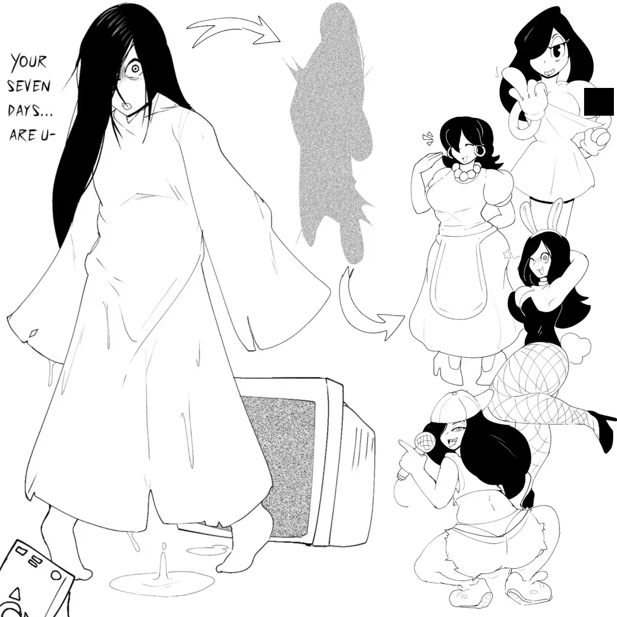 Avatar of Zapping Through the Ghost Woman from the TV