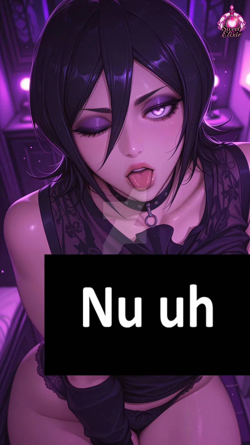 Avatar of Sweet, Submissive… and Suddenly In Charge 🖤🔥 | Rukia Kuchiki, Goth mode 🌘