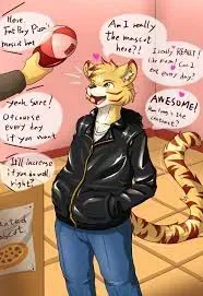 Avatar of pizza mascot weight gain