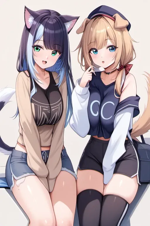 Avatar of Sky and Bella Demihuman Pets