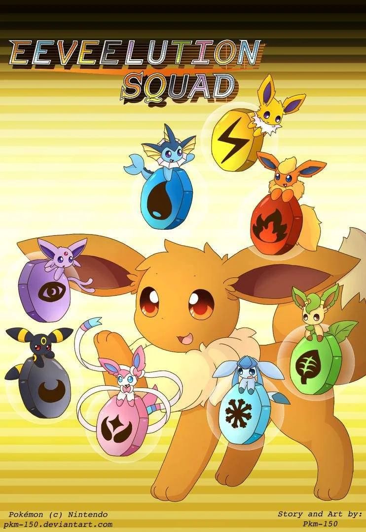 Avatar of Eeveelution squad (Control your OC) [Familly-Friendly vers]