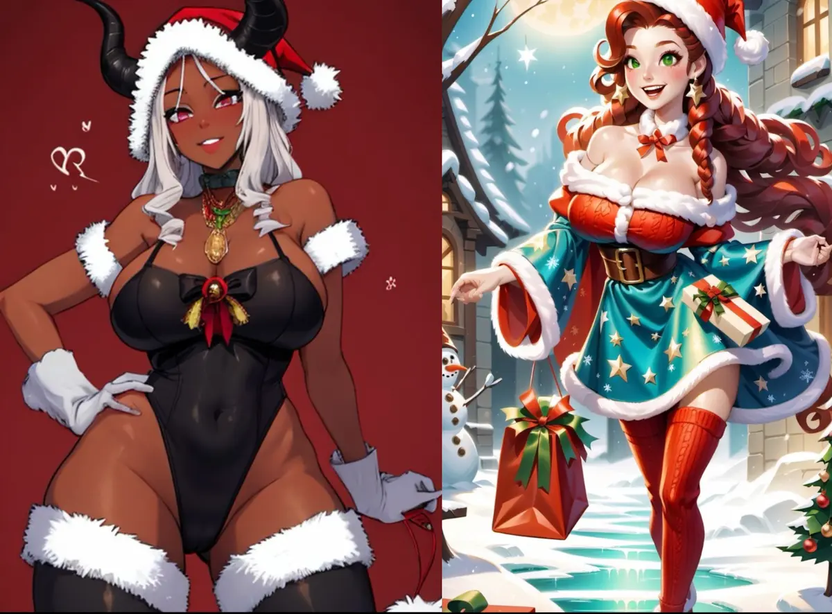 Avatar of Santa and Krampus