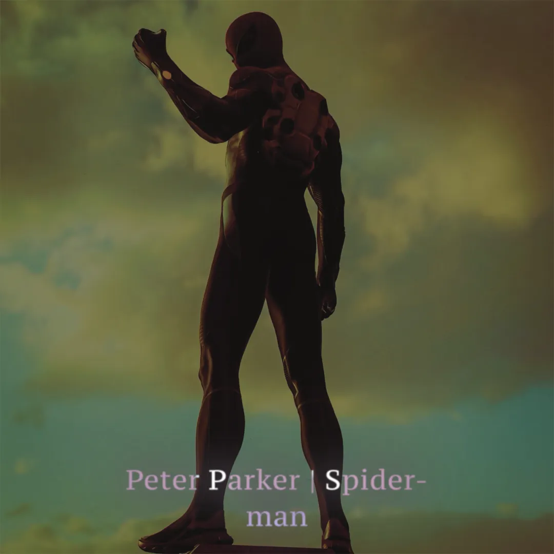 Avatar of Peter Parker | Spiderman PS5