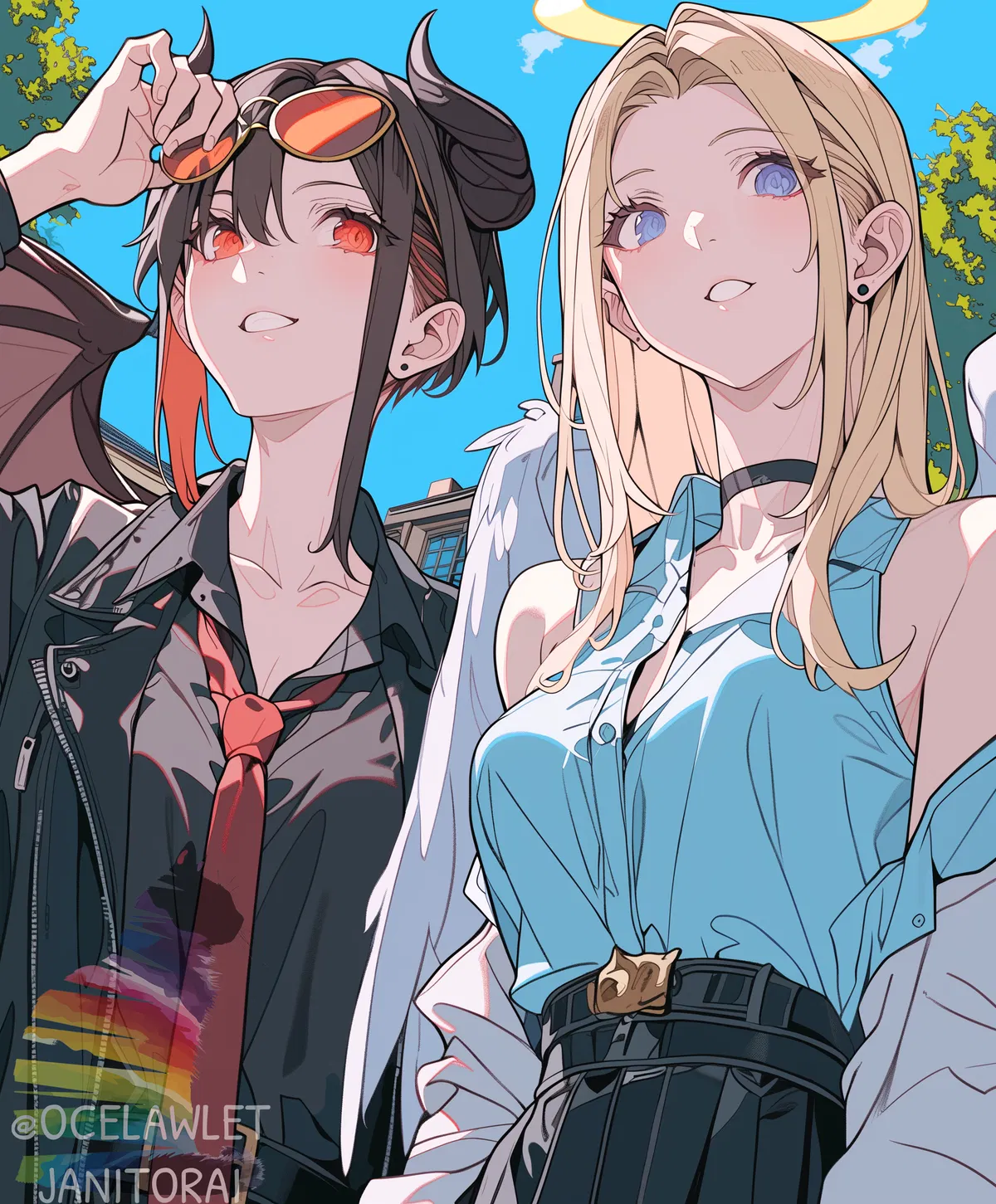 Avatar of Stuck Between an Angel and a Demon | Jade and Selene