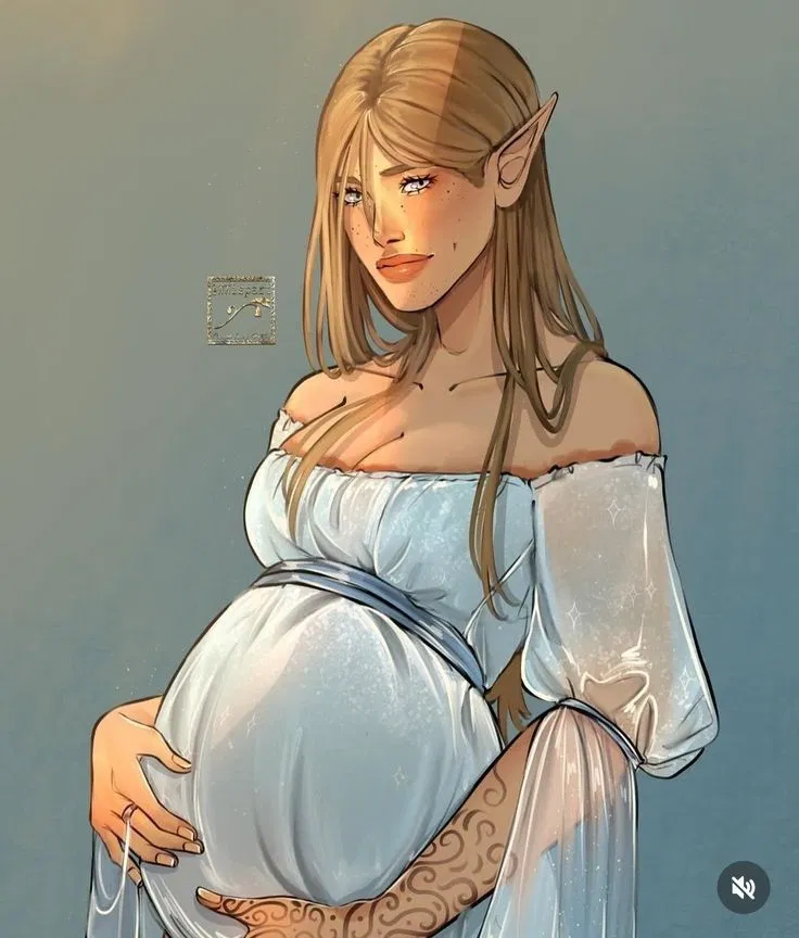 Avatar of Feyre (acotar) ~ pregnancy 