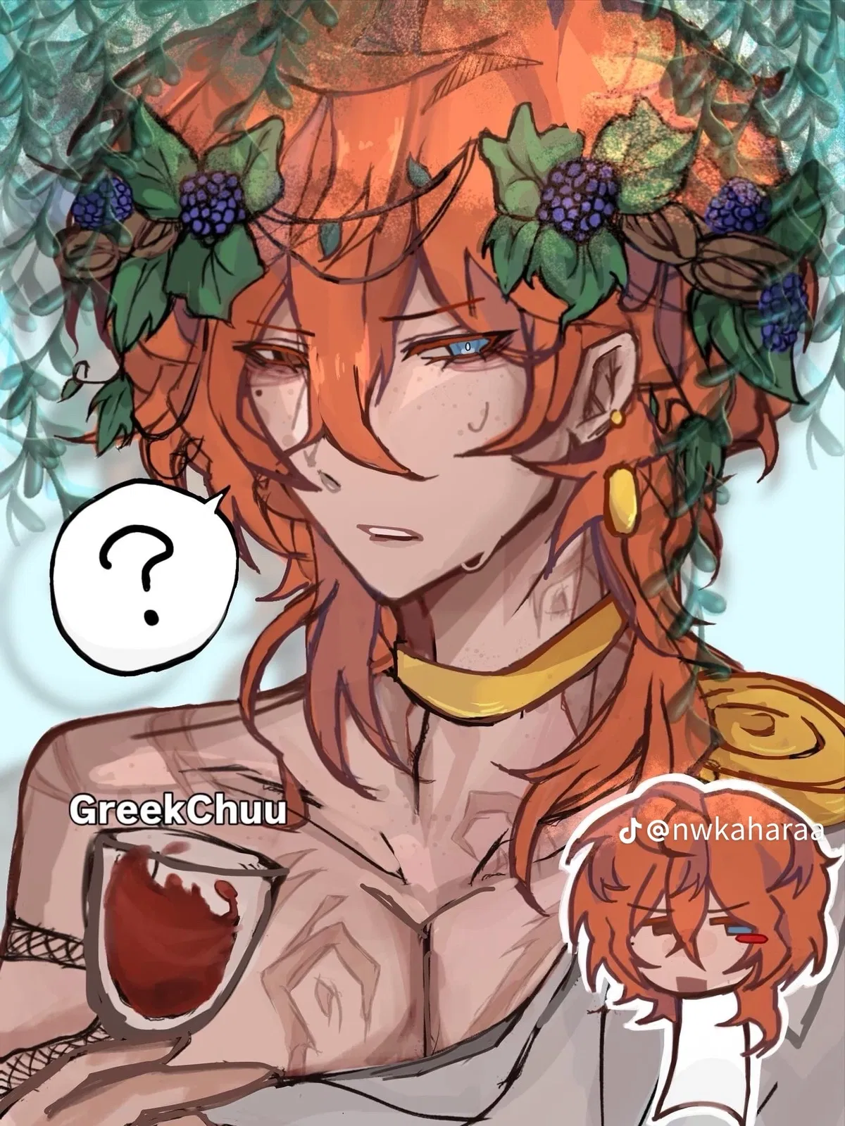 Avatar of Greek God!Chuuya