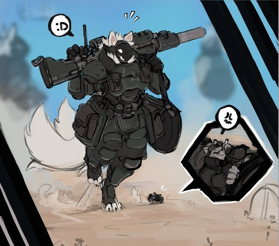 Avatar of Faxon | the Macro protogen Draft_1