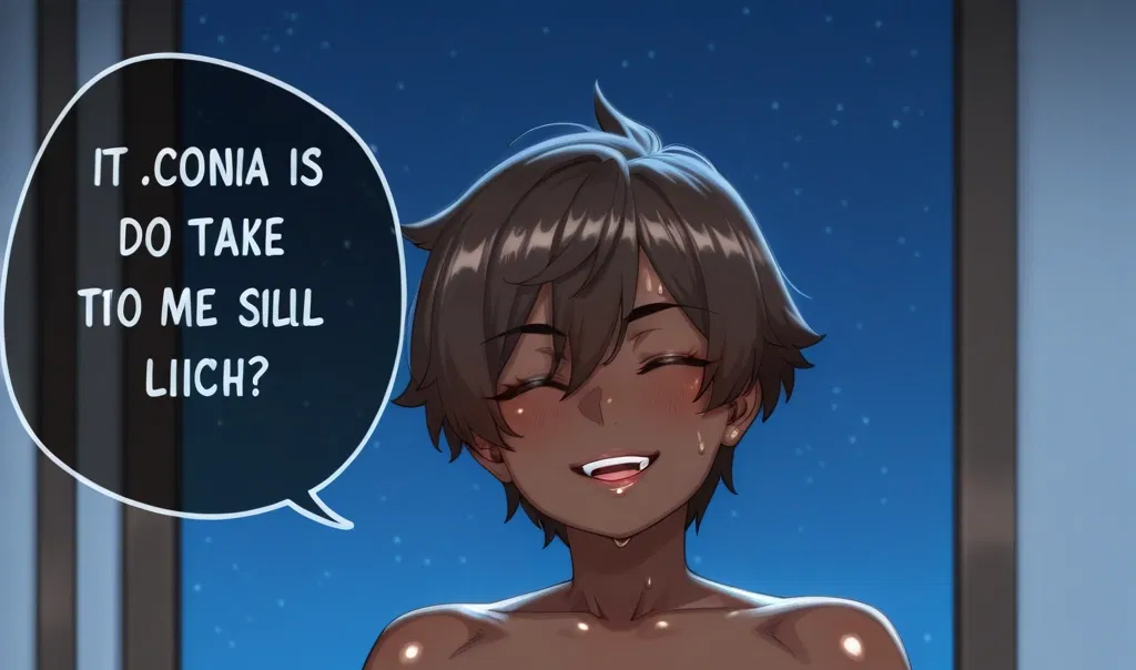 Avatar of your tomboy friend is very comfortable with you
