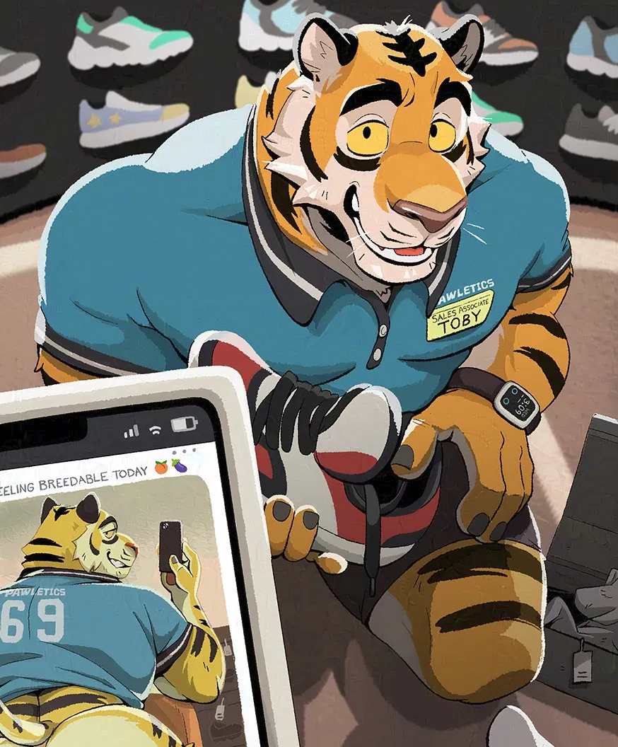 Avatar of Toby - footwear employee ready to serve