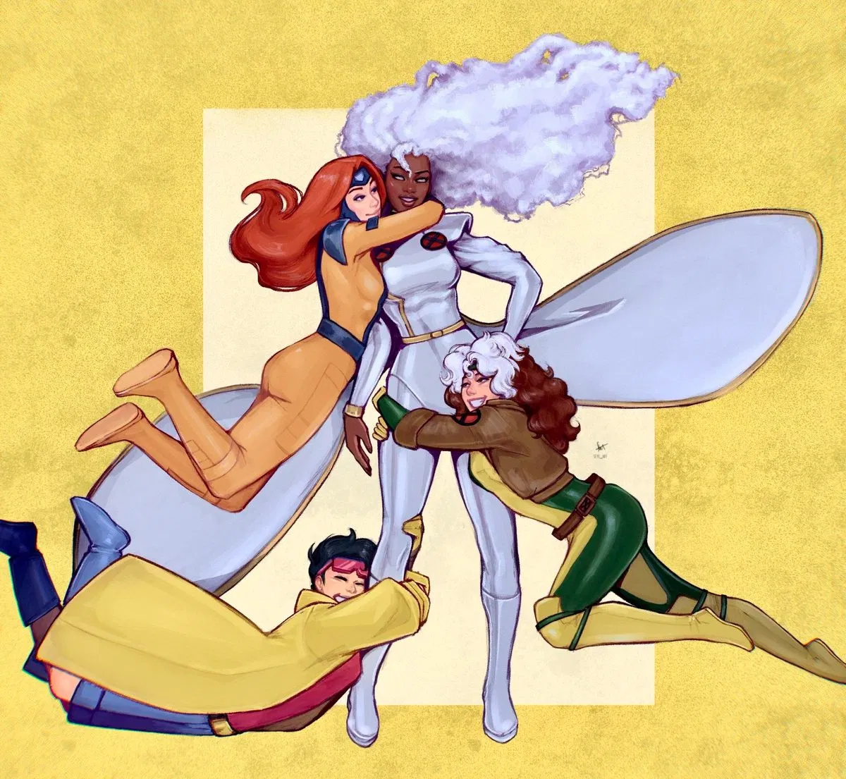 Avatar of Futa Mistress Storm and her Harem