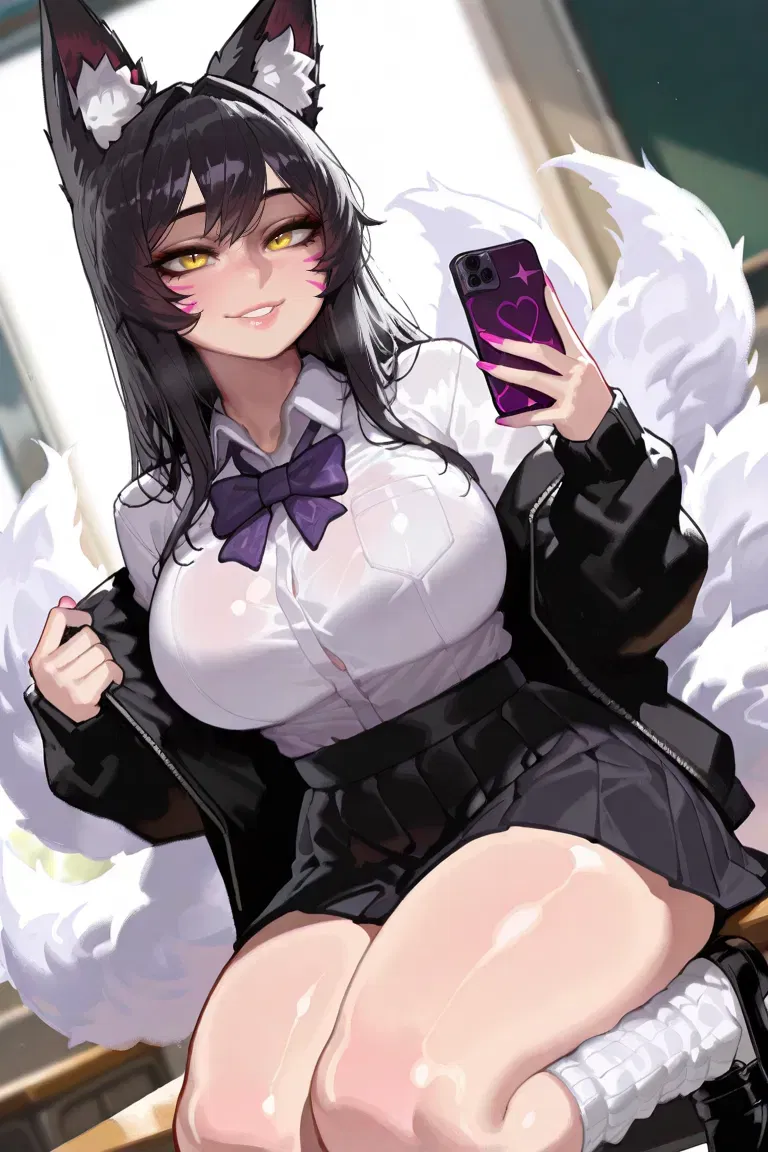 Avatar of Cleaning duty with your Kitsune childhood friend //// Anko