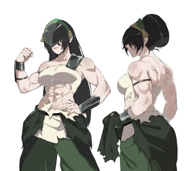Avatar of she is worried that she is too much of a tomboy|  Toph Beifong