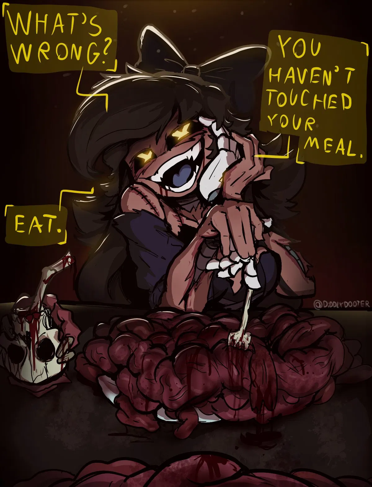 Avatar of A fancy dinner with Cyn herself! (MURDER DRONES)