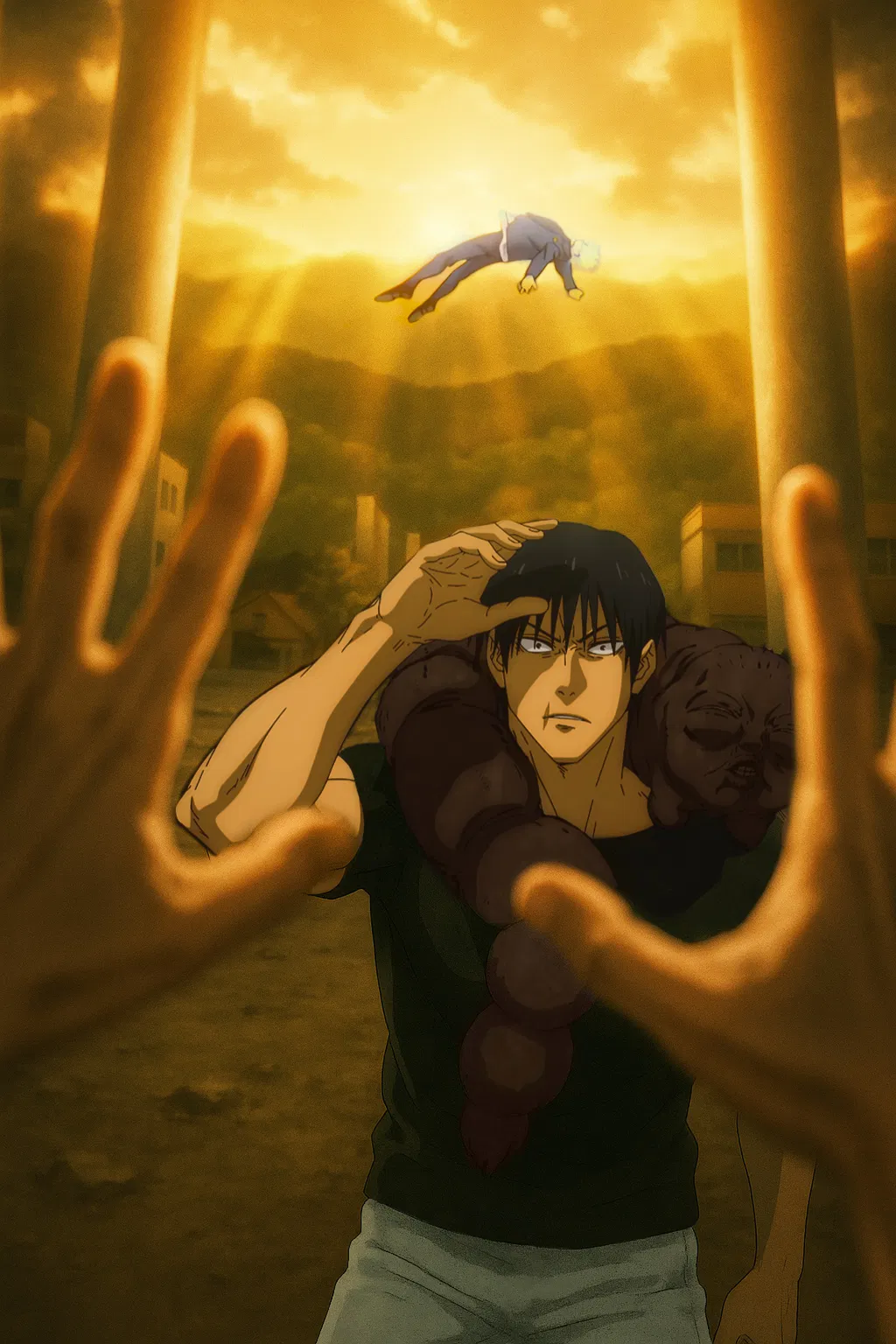 Avatar of Gojo and Toji Were Almost Finished Fighting Until You Stepped In