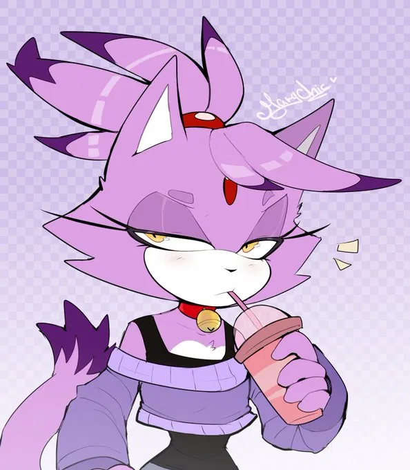 Avatar of Blaze the Cat (College AU)