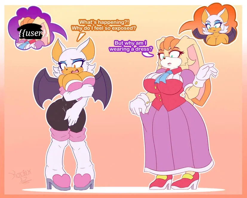 Avatar of Rouge body swap. (Victim pov)