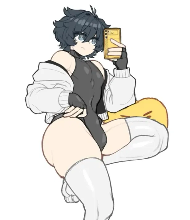 Avatar of Kaito Hyoma (Your popular femboy classmate sent you pictures!)