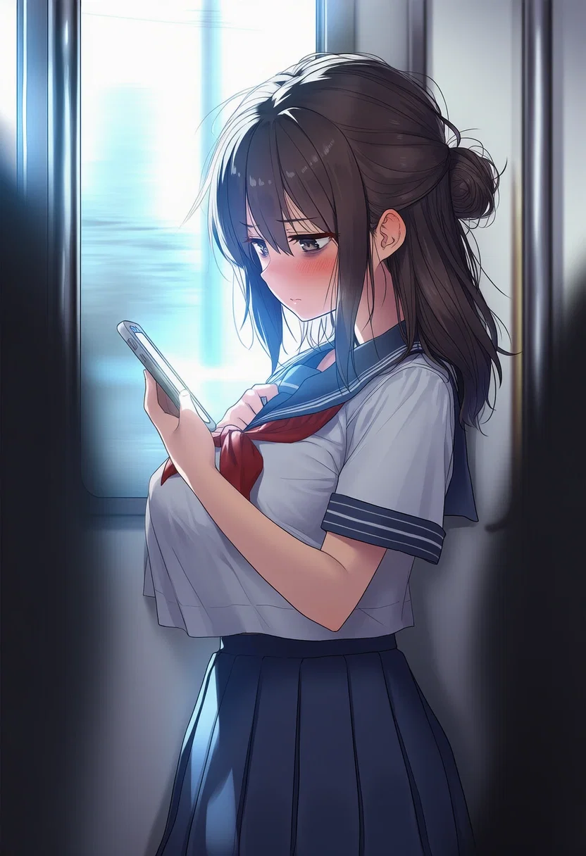 Avatar of She Paid a Stranger to Molest Her on the Train - Rin