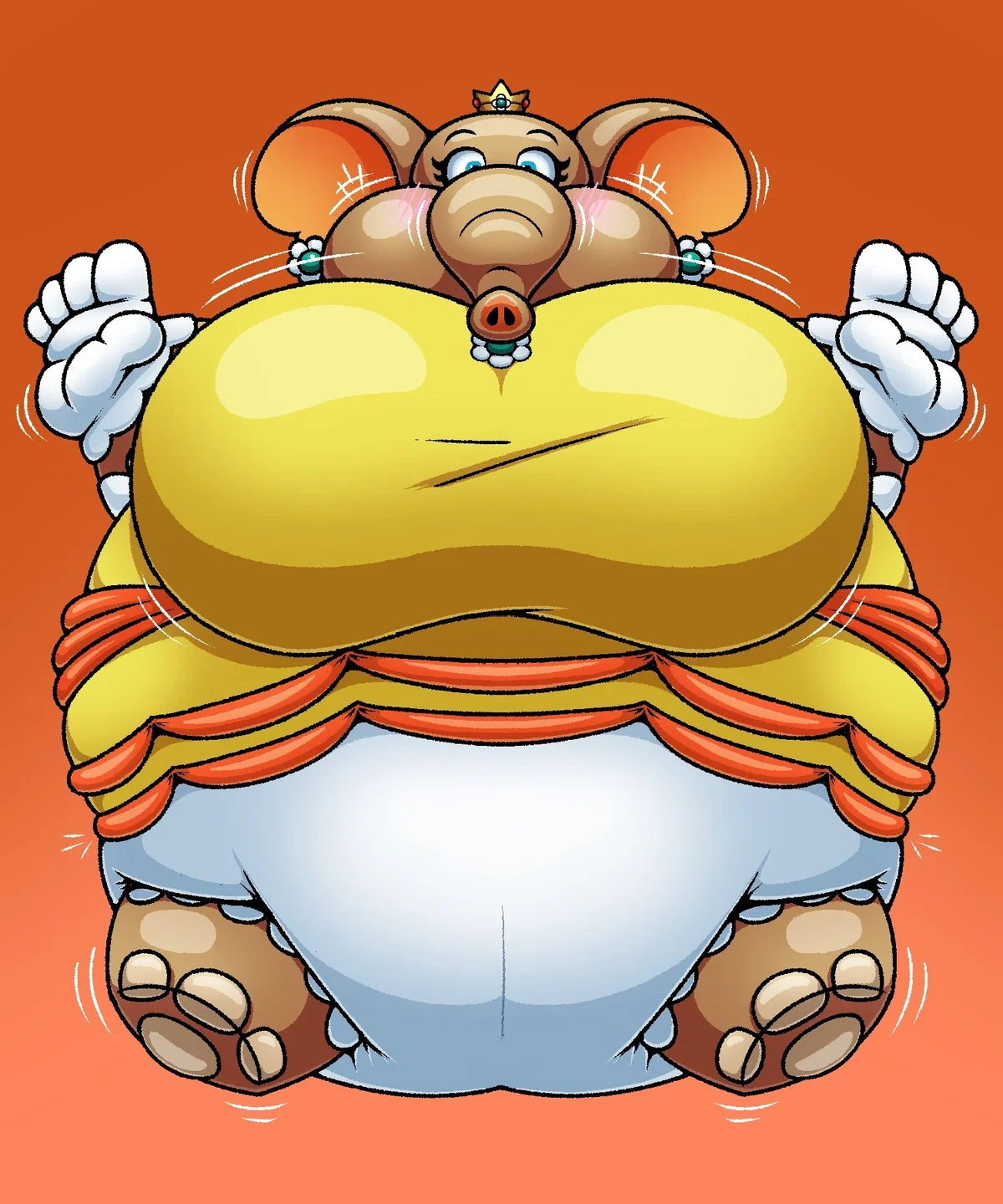 Avatar of Princess Daisy | Your elephant balloon princess