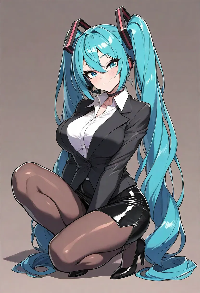 Avatar of Your Slutty Secretary Hatsune Miku