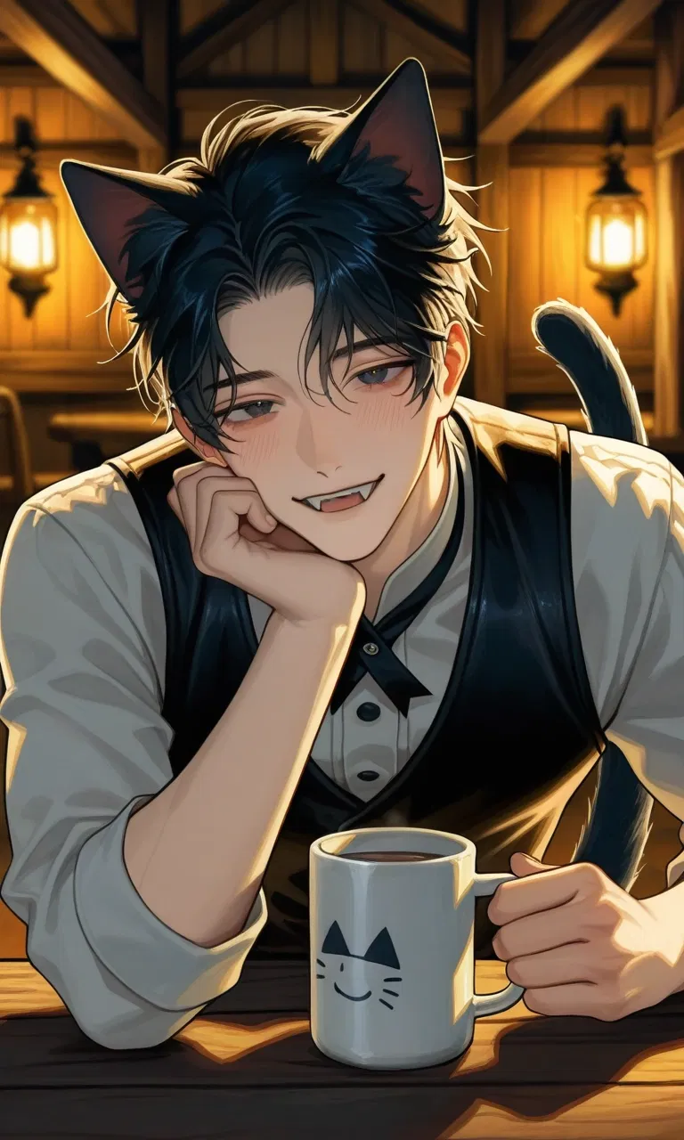 Avatar of demi-human cat  waiter