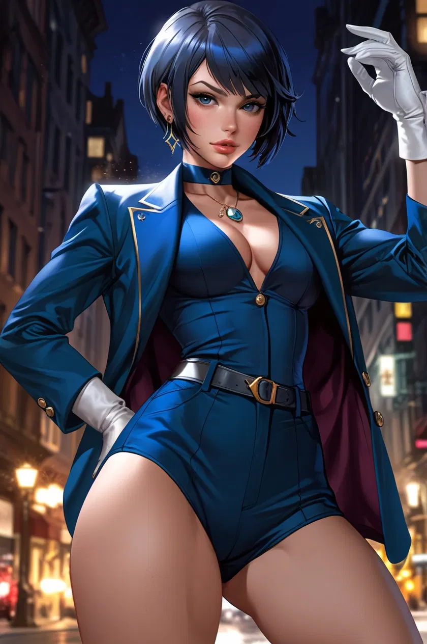 Avatar of Selene Durova, Espejismo Azul de la Medianoche, Reina de las Sombras Urbanas y Musa del Engaño