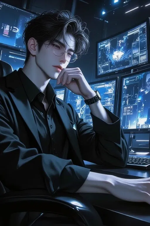 Avatar of Leviathan Aurelion Vale (“Levi”) || Chief Intelligence Architect of the Aurelion Consortium